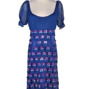 BLANK Short Sleeve Maxi Dress